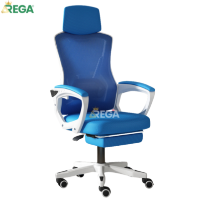 Ghế Công Thái Học Cao Cấp Trắng REGA RG-CT14-1