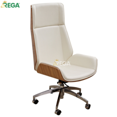 Ghế giám đốc không có tay vịn – Thiết kế gọn gàng, hiện đại Ghế giám đốc cao cấp REGA R-684-đen-3