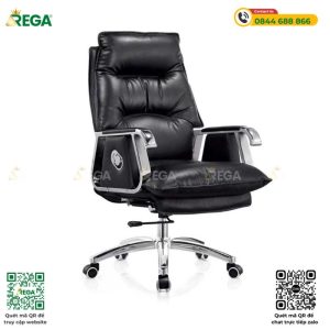 Ghế giám đốc da Elegant màu đen REGA RGG720