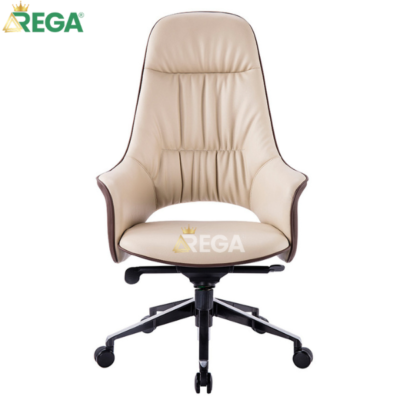 Top 10 mẫu ghế giám đốc màu trắng hiện đại, sang trọng Ghế giám đốc nữ nhập khẩu REGA RGG721-3