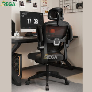 Ghế xoay văn phòng REGA TMS 09 Black-3