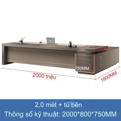 bàn làm việc giám đốc đẹp REGA RGD-837