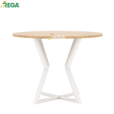 Bàn tròn chân sắt REGA RLV-S066-2