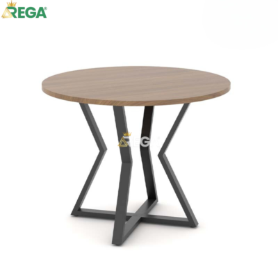 Bàn tròn chân sắt REGA RLV-S067-1