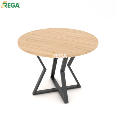 Bàn tròn chân sắt REGA RLV-S067-4