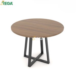 Bàn tròn chân sắt REGA RLV-S068-2