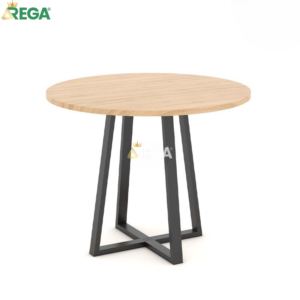 Bàn tròn chân sắt REGA RLV-S068-3