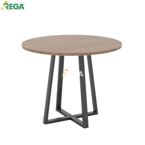 Bàn tròn chân sắt REGA RLV-S068-4