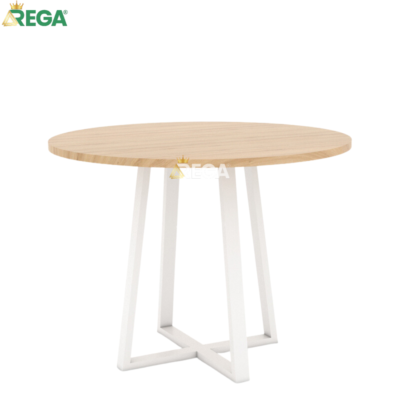 Bàn tròn chân sắt REGA RLV-S069-1