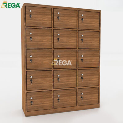 Tủ locker gỗ REGA RLK-701-3