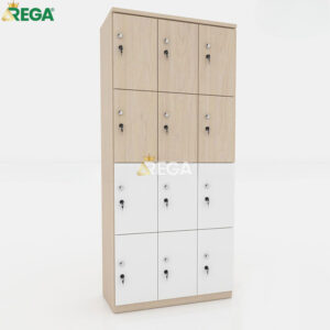 Tủ locker gỗ REGA RLK-708-2