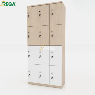 Tủ locker gỗ REGA RLK-708-3