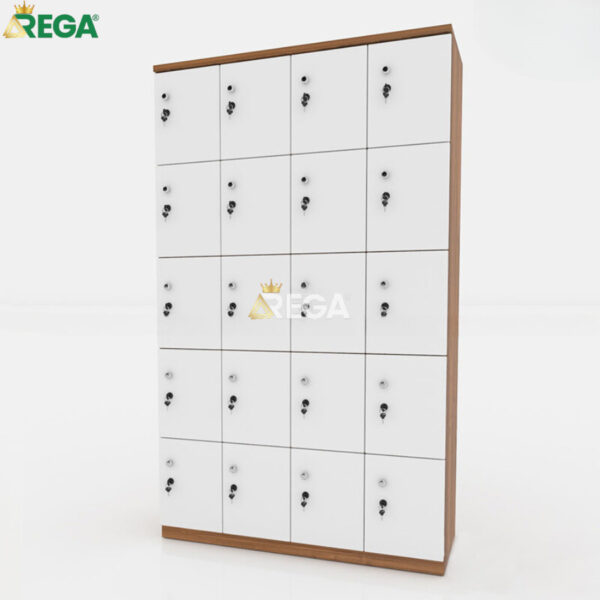 Tủ locker gỗ REGA RLK-712-4