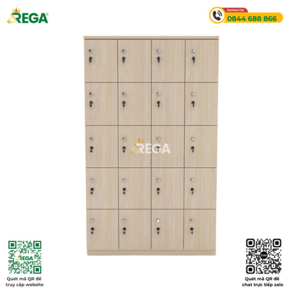 Tủ locker gỗ REGA RLK-714