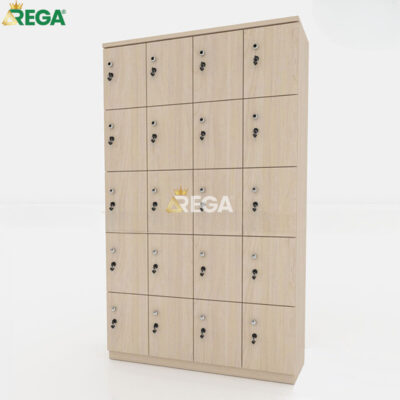 Tủ locker gỗ REGA RLK-714-2