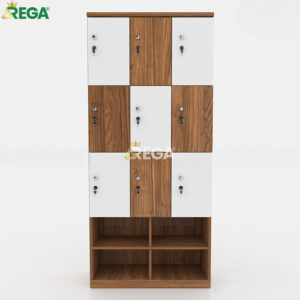 Tủ locker gỗ REGA RLK-715-3