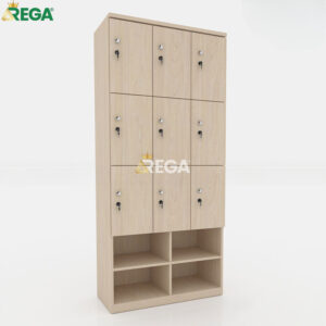 Tủ locker gỗ REGA RLK-717-3