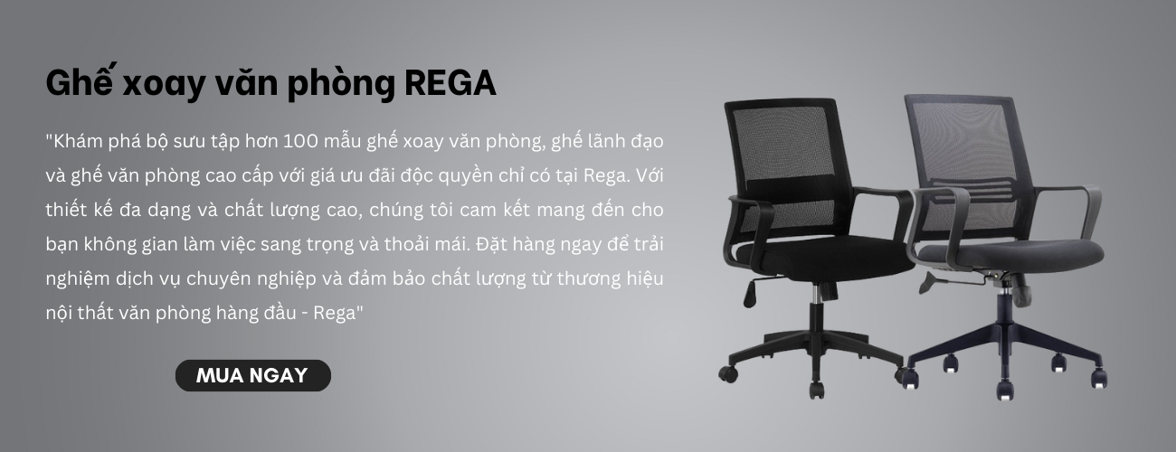 banner ghế xoay văn phòng REGA