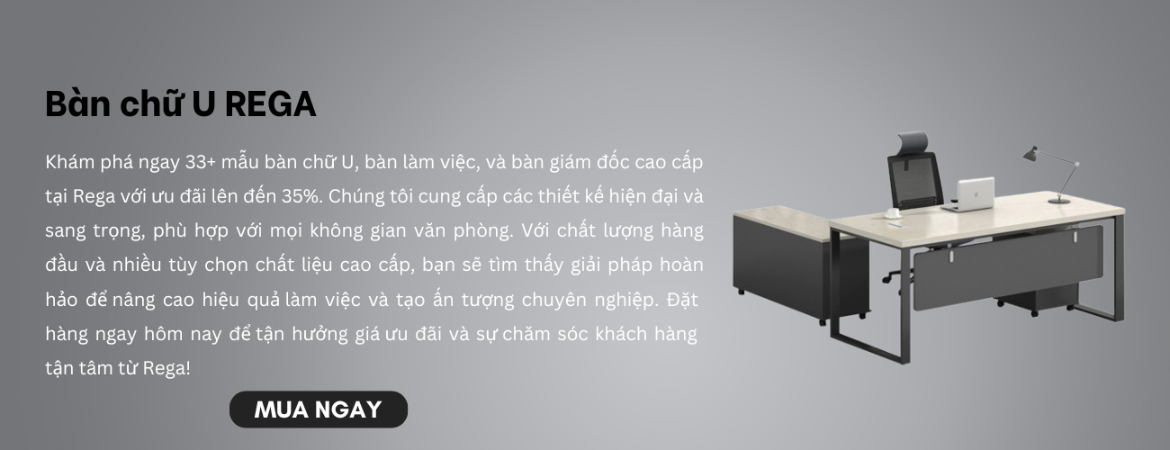 poster bàn chữ u