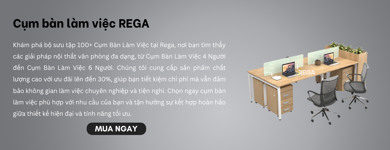 poster cụm bàn làm việc