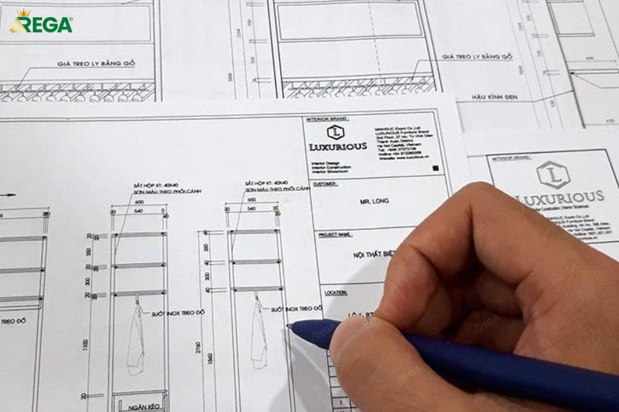 Kinh nghiệm thực tế trong việc áp dụng bản vẽ biện pháp thi công nội thất