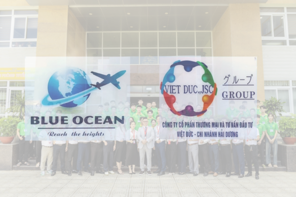 Rega thi công bàn giám đốc văn phòng Blue Ocean Group - Việt Đức