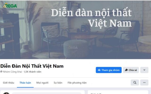 Diễn đàn Thi Công Nội Thất trên Mạng Xã Hội