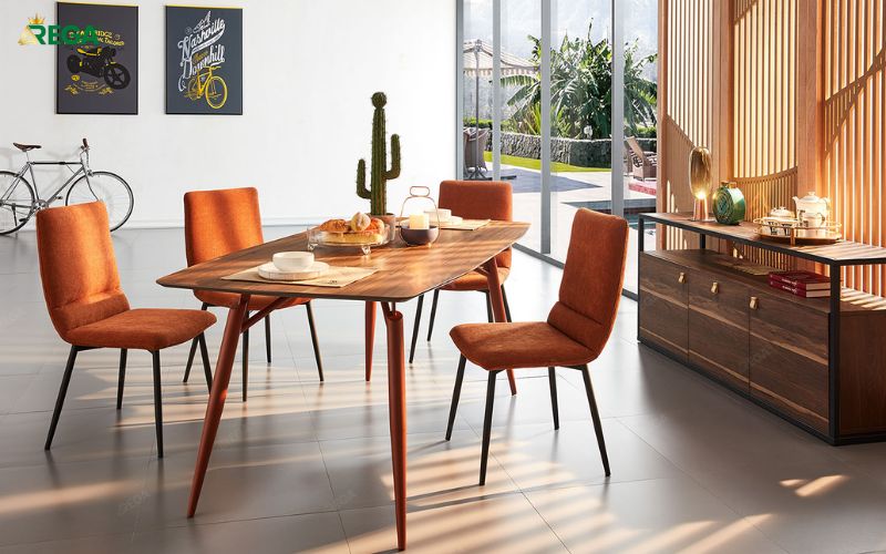 Bàn Ăn Gỗ Công Nghiệp Phong Cách Bắc Âu – Sự Lựa Chọn Hoàn Hảo