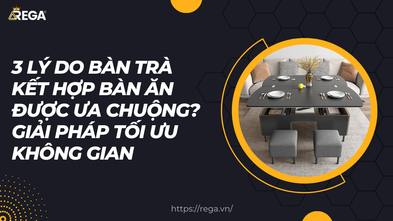 Bàn trà kết hợp bàn ăn