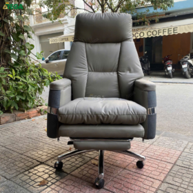 10 Mẫu ghế giám đốc massage cao cấp thư giãn khi làm việc Ghế giám đốc nhập khẩu da cao cấp REGA RGG742