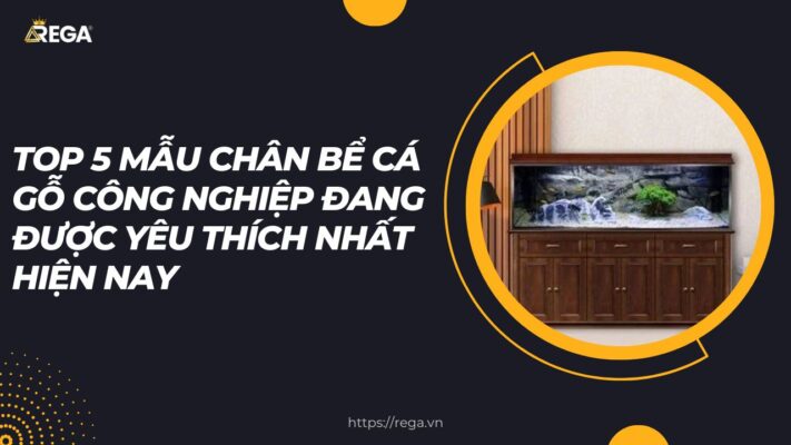 Top 5 Mẫu Chân Bể Cá Gỗ Công Nghiệp Đang Được Yêu Thích Nhất Hiện Nay