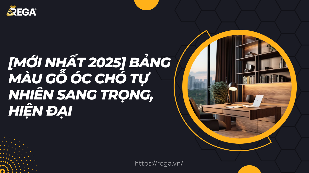 [MỚI NHẤT 2025] Bảng Màu Gỗ Óc Chó Tự Nhiên Sang Trọng, Hiện Đại