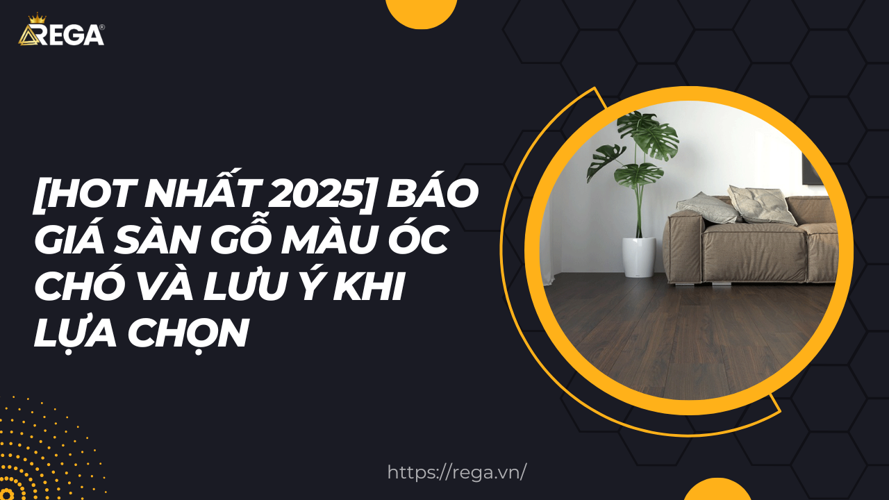 [HOT NHẤT 2025] Báo Giá Sàn Gỗ Màu Óc Chó Và Lưu Ý Khi Lựa Chọn