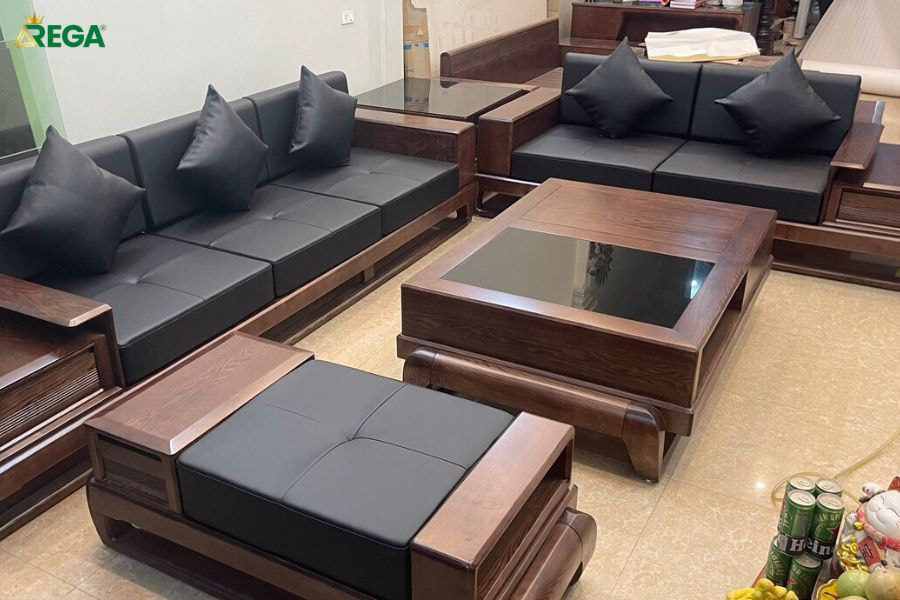 Các Loại Kích Thước Sofa Gỗ Óc Chó Phổ Biến 2025