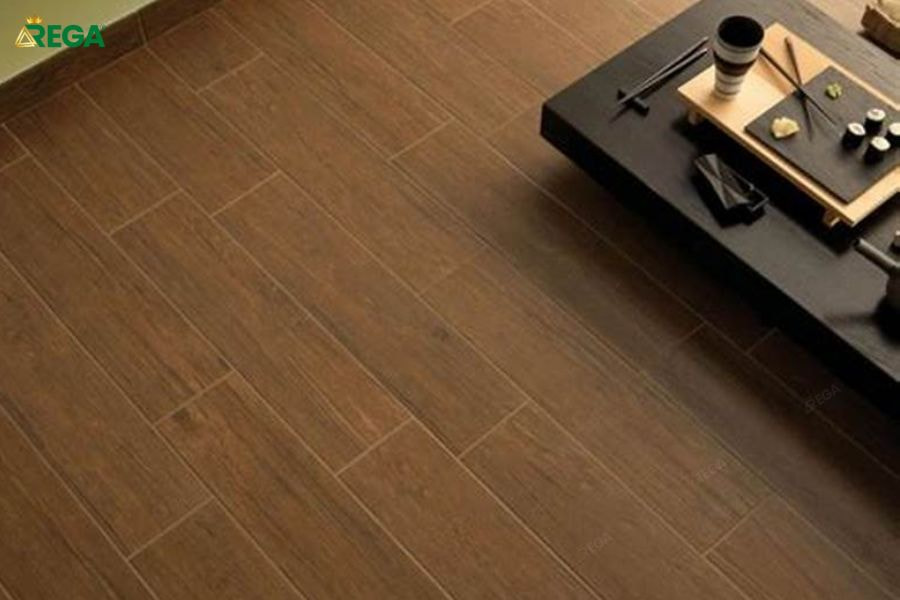 Những đặc điểm nổi bật của gạch giả gỗ màu óc chó
