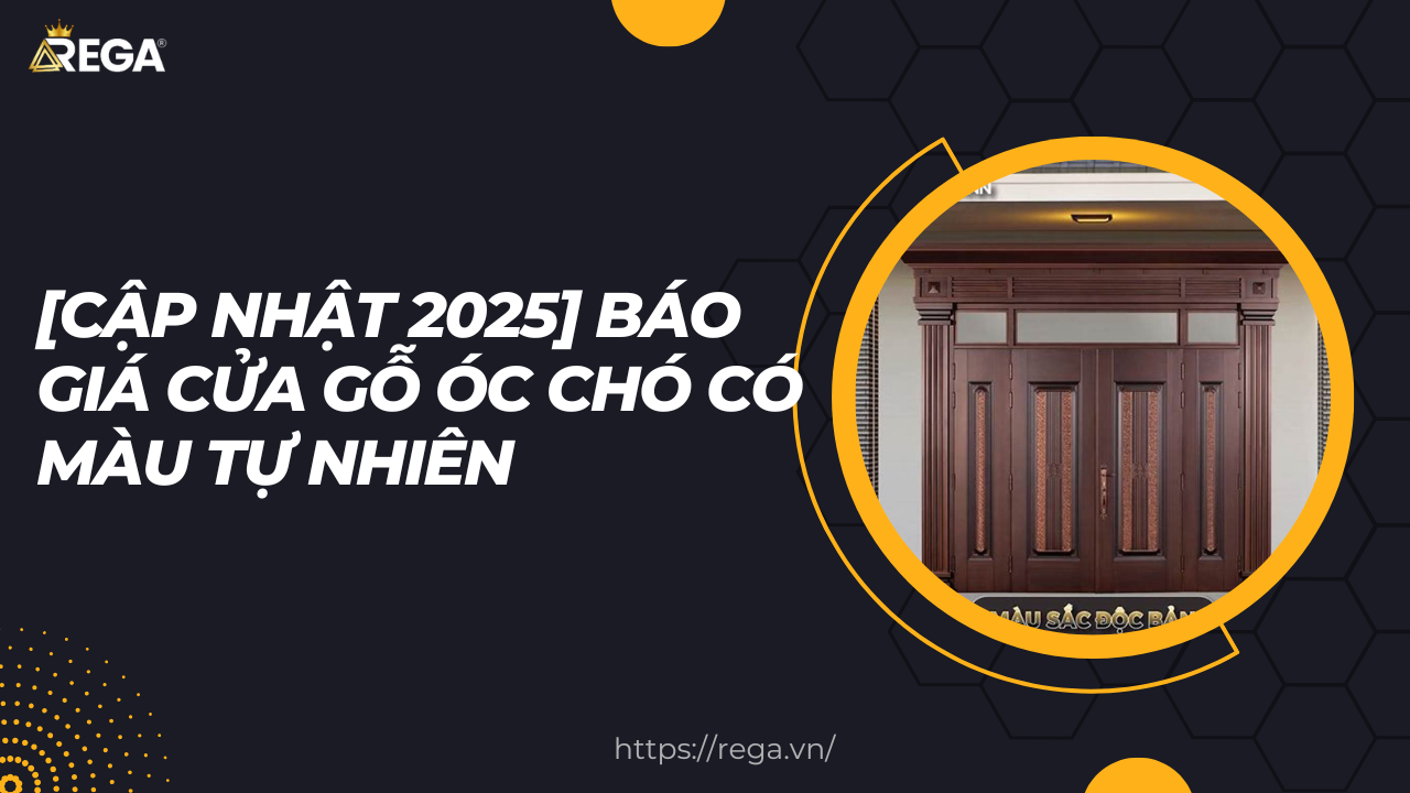 [CẬP NHẬT 2025] Báo Giá Cửa Gỗ Óc Chó Có Màu Tự Nhiên