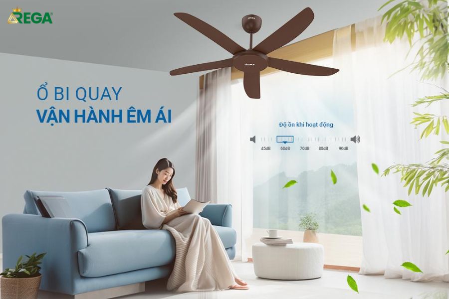 7 Mẫu Quạt Trần Mini Phòng Ngủ Nhỏ Giá Tốt, Tiết Kiệm Điện Năm 2025 Tiêu chí vàng khi chọn mua quạt trần mini phòng ngủ nhỏ