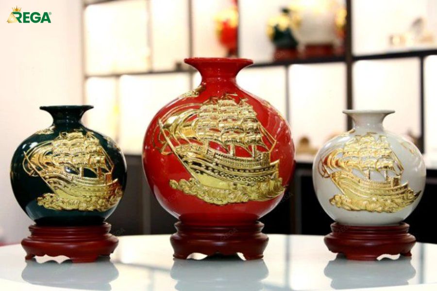 Top 25+ Bình Gốm Trang Trí Phòng Khách Siêu Đẹp Sang Trọng Mà Tinh Tế Bí quyết nào để phòng khách thêm sang trọng và tinh tế với bình gốm?
