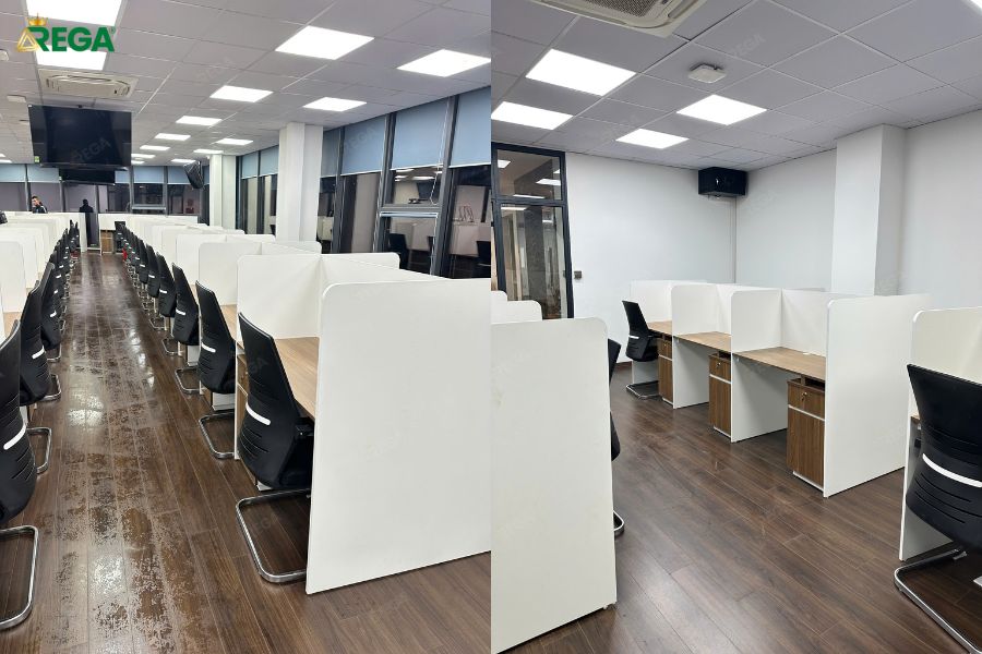 Dự Án Công Ty Cổ Phần Minasi World Cụm bàn cao cấp Rega trực tiếp thi công và sản xuất