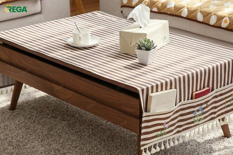 Khăn Trải Bàn Gỗ Phòng Khách đẹp
