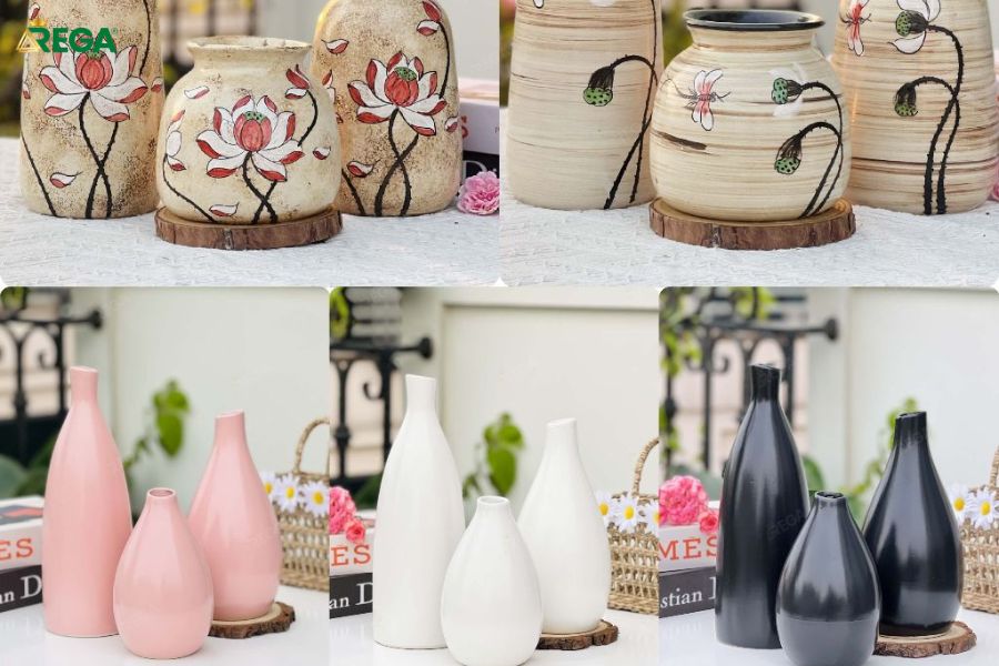 Top 25+ Bình Gốm Trang Trí Phòng Khách Siêu Đẹp Sang Trọng Mà Tinh Tế Tuyển chọn Top 25+ Bình Gốm Trang Trí Phòng Khách Siêu Đẹp
