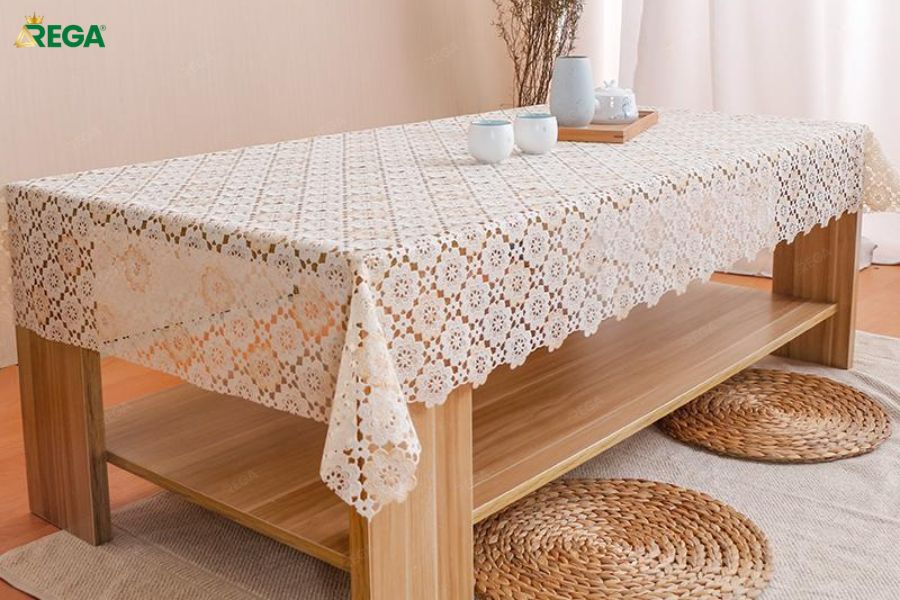 15+ Mẫu Khăn Trải Bàn Gỗ Phòng Khách Đẹp Hiện Đại Dẫn Đầu Xu Hướng