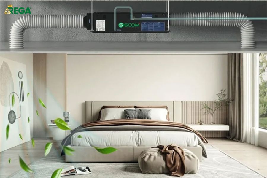 7 lý do nên lắp quạt cấp gió tươi phòng ngủ ngay hôm nay