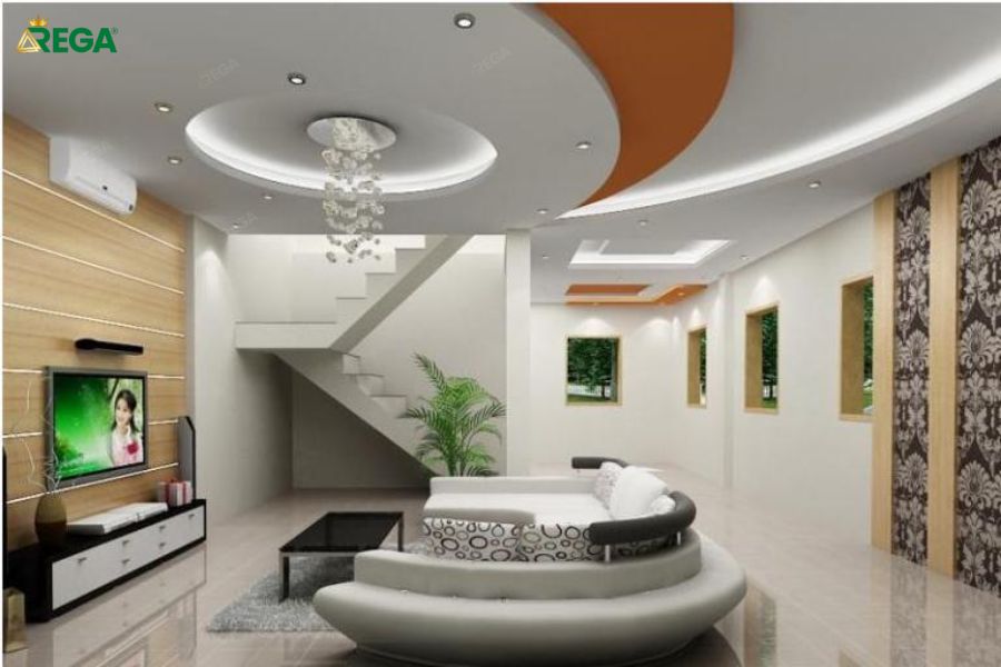 Chọn loại sơn trần phòng khách phù hợp kỹ thuật và tính năng