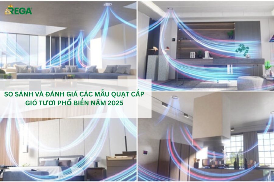 Giới thiệu chung về quạt cấp gió tươi phòng ngủ