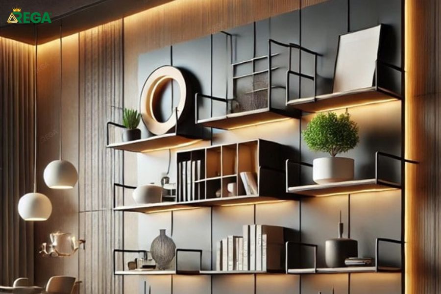 Kệ Kim Loại - Phong Cách Hiện Đại, Chịu Lực Tốt