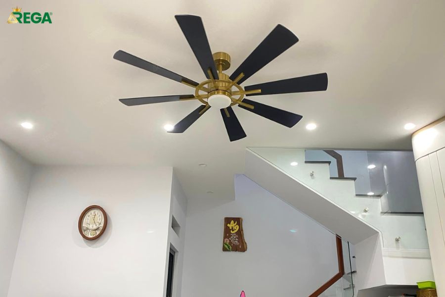 Tiêu chí chọn mua quạt trần phòng khách phù hợp