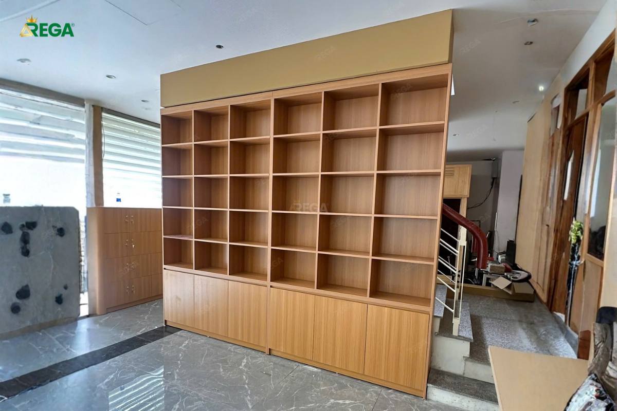 Không gian nội thất văn phòng Vĩnh Hưng sau thi công