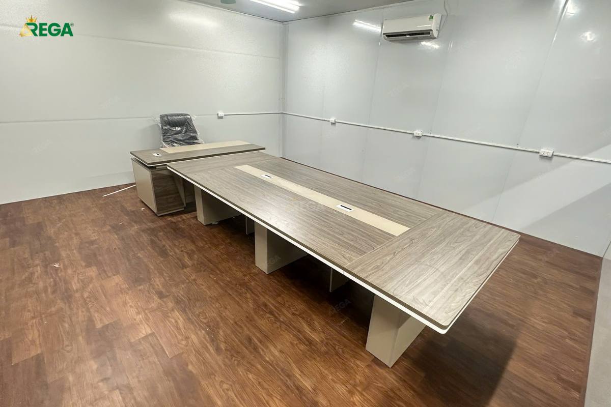 Thi công nội thất Rega – kết hợp hài hòa giữa gỗ và ánh sáng