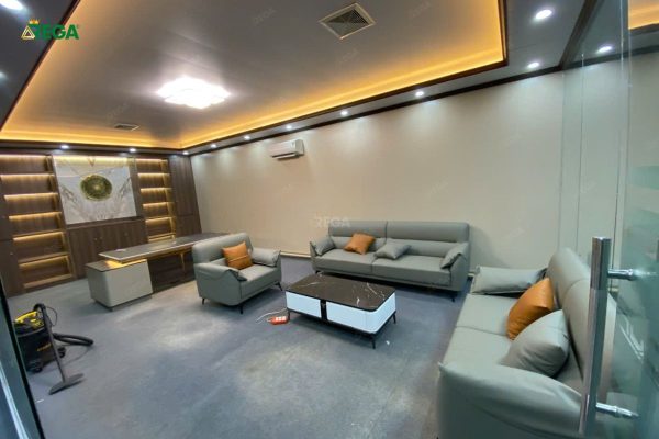 Bàn trà đồng bộ nội thất phòng giám đốc